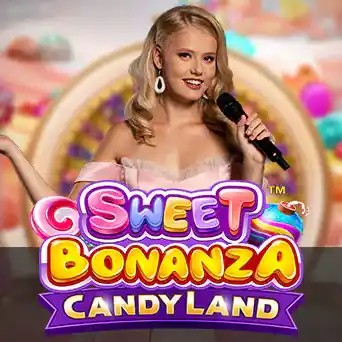 Sweet Bonanza CandyLand slot visual from Pragmatic Play available on crownjewelzcasino.win