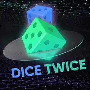 Dice Twice game by Turbo Games – logo hosted on CrownJewelz