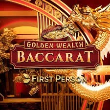 Golden Wealth Baccarat logo by Evolution CrownJewelz