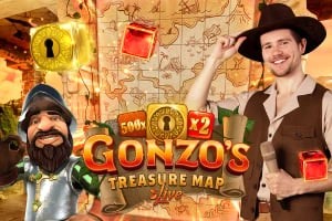 Gonzo's Treasure Map logo by Evolution at CrownJewelz