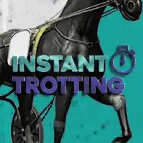 Instant Virtual Trotting casino game by Leap Gaming – featured logo at CrownJewelz