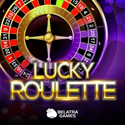 Official Table Games logo: Lucky Roulette by Belatra Games at CrownJewelz