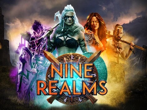 Try Nine Realms slot by Red Tiger Gaming on crownjewelzcasino.win – logo image