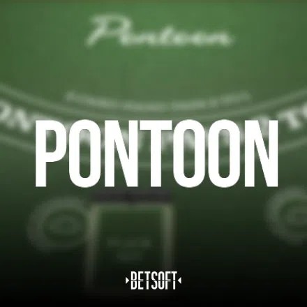 Pontoon casino game by Betsoft Gaming – featured logo at CrownJewelz