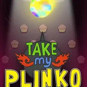 Take My Plinko logo by Turbo Games at CrownJewelz